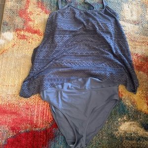 Large Grey Swimsuit